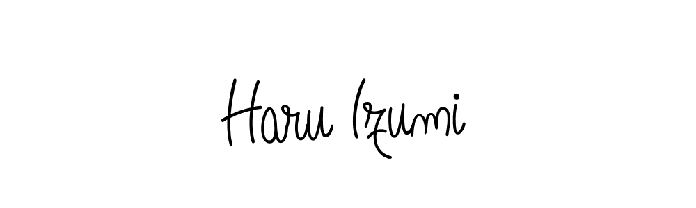 Make a beautiful signature design for name Haru Izumi. Use this online signature maker to create a handwritten signature for free. Haru Izumi signature style 5 images and pictures png