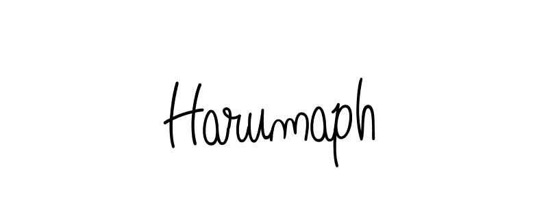 This is the best signature style for the Harumaph name. Also you like these signature font (Angelique-Rose-font-FFP). Mix name signature. Harumaph signature style 5 images and pictures png