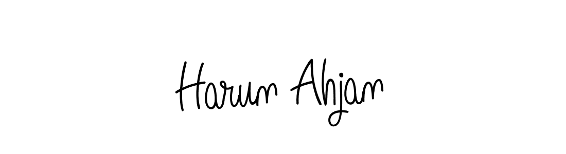 This is the best signature style for the Harun Ahjan name. Also you like these signature font (Angelique-Rose-font-FFP). Mix name signature. Harun Ahjan signature style 5 images and pictures png