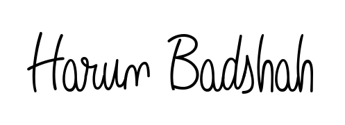 A dynamic signature style for Harun Badshah using Angelique-Rose-font-FFP script. Designed to look authentic, handwritten, and professional. Harun Badshah signature style 5 images and pictures png
