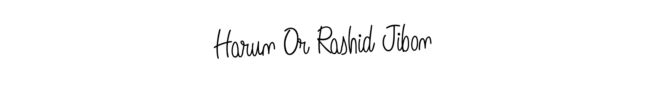 Create a beautiful signature design for name Harun Or Rashid Jibon. With this signature (Angelique-Rose-font-FFP) fonts, you can make a handwritten signature for free. Harun Or Rashid Jibon signature style 5 images and pictures png