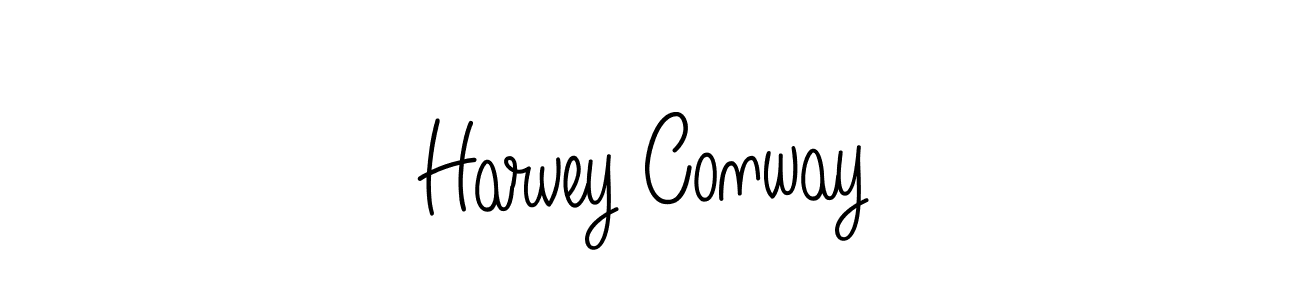 Angelique-Rose-font-FFP is a professional signature style that is perfect for those who want to add a touch of class to their signature. It is also a great choice for those who want to make their signature more unique. Get Harvey Conway name to fancy signature for free. Harvey Conway signature style 5 images and pictures png