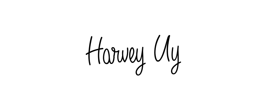 Also You can easily find your signature by using the search form. We will create Harvey Uy name handwritten signature images for you free of cost using Angelique-Rose-font-FFP sign style. Harvey Uy signature style 5 images and pictures png