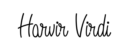 Looking for an artistic signature for Harvir Virdi? The Angelique-Rose-font-FFP calligraphy style gives a sophisticated flow suitable for business cards and emails. Harvir Virdi signature style 5 images and pictures png