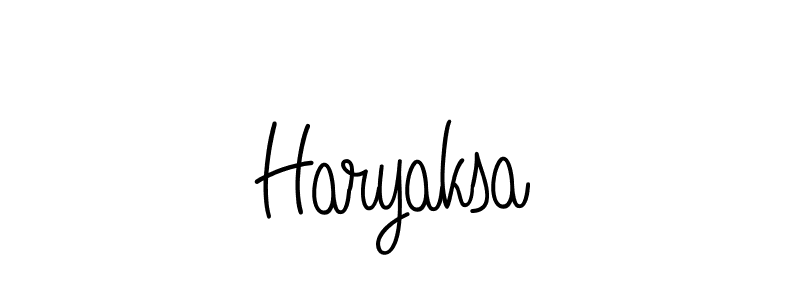 Also we have Haryaksa name is the best signature style. Create professional handwritten signature collection using Angelique-Rose-font-FFP autograph style. Haryaksa signature style 5 images and pictures png
