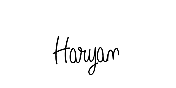 The best way (Angelique-Rose-font-FFP) to make a short signature is to pick only two or three words in your name. The name Haryan include a total of six letters. For converting this name. Haryan signature style 5 images and pictures png