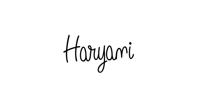 Here are the top 10 professional signature styles for the name Haryani. These are the best autograph styles you can use for your name. Haryani signature style 5 images and pictures png