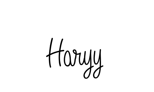 The best way (Angelique-Rose-font-FFP) to make a short signature is to pick only two or three words in your name. The name Haryy include a total of six letters. For converting this name. Haryy signature style 5 images and pictures png