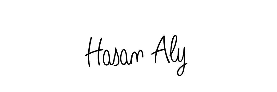 Angelique-Rose-font-FFP is a professional signature style that is perfect for those who want to add a touch of class to their signature. It is also a great choice for those who want to make their signature more unique. Get Hasan Aly name to fancy signature for free. Hasan Aly signature style 5 images and pictures png