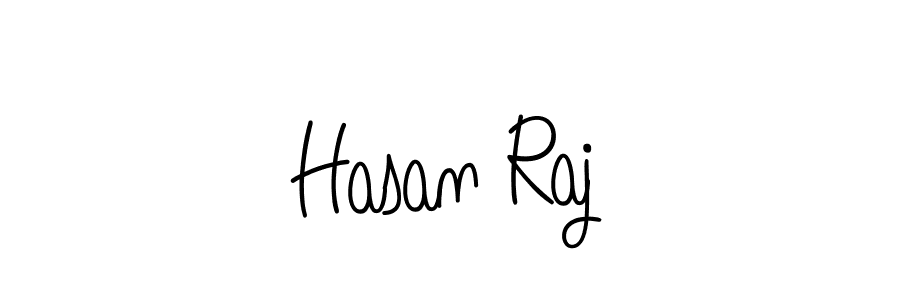 Hasan Raj stylish signature style. Best Handwritten Sign (Angelique-Rose-font-FFP) for my name. Handwritten Signature Collection Ideas for my name Hasan Raj. Hasan Raj signature style 5 images and pictures png