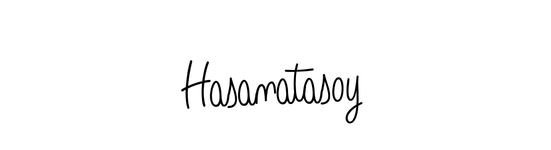 Once you've used our free online signature maker to create your best signature Angelique-Rose-font-FFP style, it's time to enjoy all of the benefits that Hasanatasoy name signing documents. Hasanatasoy signature style 5 images and pictures png