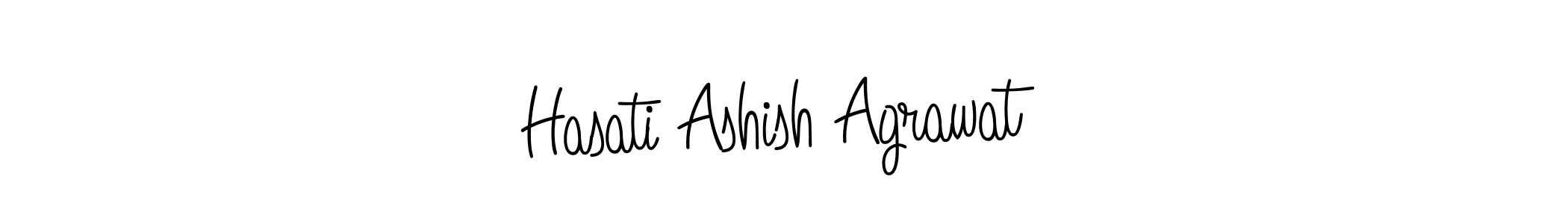 Also You can easily find your signature by using the search form. We will create Hasati Ashish Agrawat name handwritten signature images for you free of cost using Angelique-Rose-font-FFP sign style. Hasati Ashish Agrawat signature style 5 images and pictures png