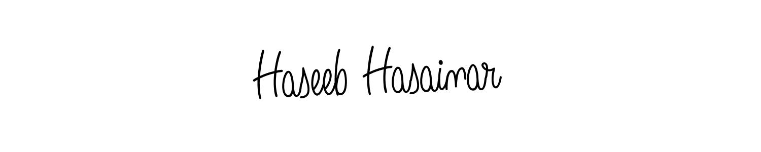 Also we have Haseeb Hasainar name is the best signature style. Create professional handwritten signature collection using Angelique-Rose-font-FFP autograph style. Haseeb Hasainar signature style 5 images and pictures png