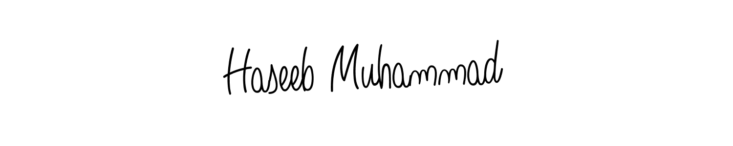 Also You can easily find your signature by using the search form. We will create Haseeb Muhammad name handwritten signature images for you free of cost using Angelique-Rose-font-FFP sign style. Haseeb Muhammad signature style 5 images and pictures png