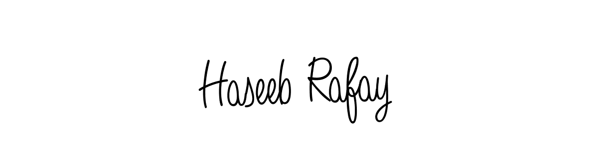 Here are the top 10 professional signature styles for the name Haseeb Rafay. These are the best autograph styles you can use for your name. Haseeb Rafay signature style 5 images and pictures png