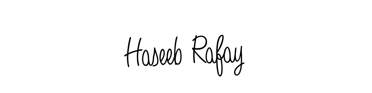 Best and Professional Signature Style for Haseeb Rafay. Angelique-Rose-font-FFP Best Signature Style Collection. Haseeb Rafay signature style 5 images and pictures png
