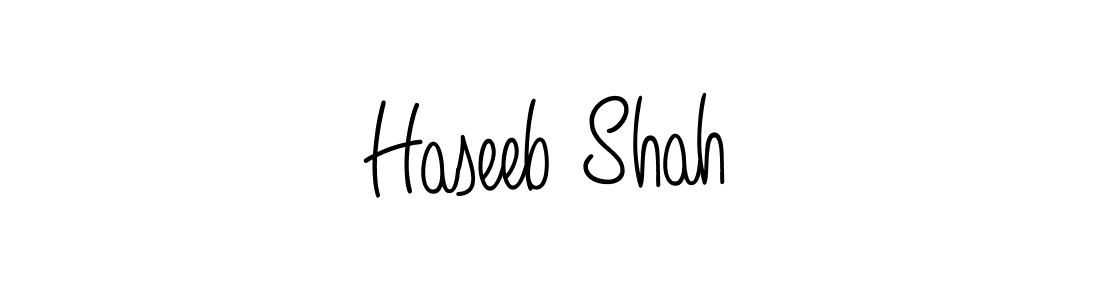 Also we have Haseeb Shah name is the best signature style. Create professional handwritten signature collection using Angelique-Rose-font-FFP autograph style. Haseeb Shah signature style 5 images and pictures png