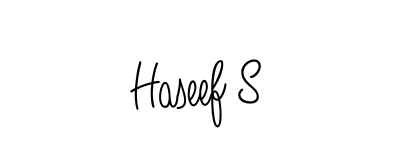 Also You can easily find your signature by using the search form. We will create Haseef S name handwritten signature images for you free of cost using Angelique-Rose-font-FFP sign style. Haseef S signature style 5 images and pictures png