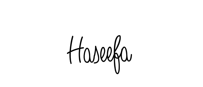 Create a beautiful signature design for name Haseefa. With this signature (Angelique-Rose-font-FFP) fonts, you can make a handwritten signature for free. Haseefa signature style 5 images and pictures png