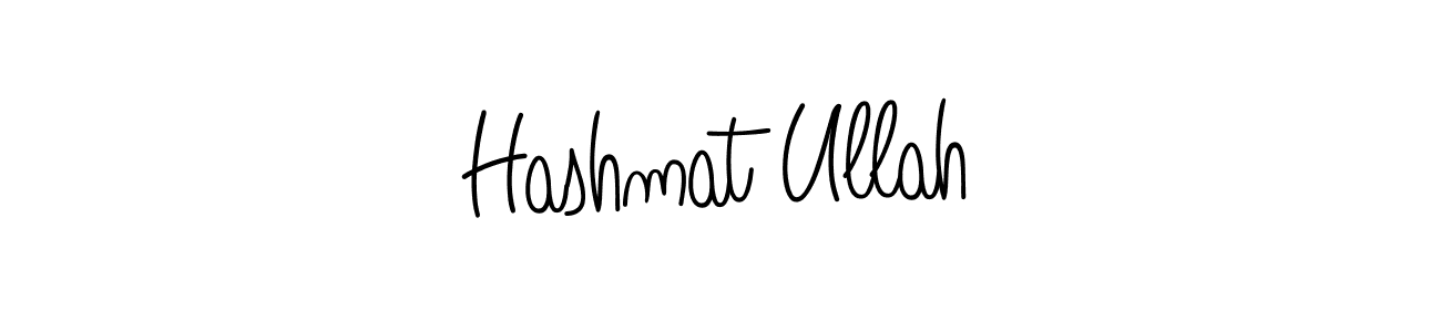 How to make Hashmat Ullah signature? Angelique-Rose-font-FFP is a professional autograph style. Create handwritten signature for Hashmat Ullah name. Hashmat Ullah signature style 5 images and pictures png