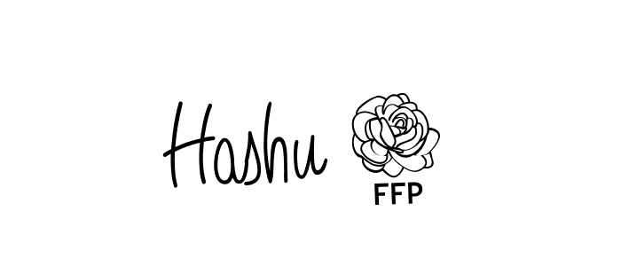Best and Professional Signature Style for Hashu 1. Angelique-Rose-font-FFP Best Signature Style Collection. Hashu 1 signature style 5 images and pictures png