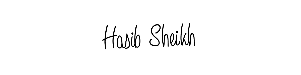 Angelique-Rose-font-FFP is a professional signature style that is perfect for those who want to add a touch of class to their signature. It is also a great choice for those who want to make their signature more unique. Get Hasib Sheikh name to fancy signature for free. Hasib Sheikh signature style 5 images and pictures png