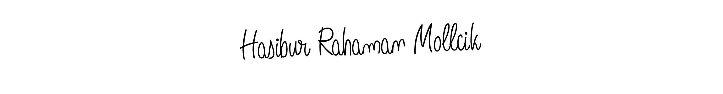 if you are searching for the best signature style for your name Hasibur Rahaman Mollcik. so please give up your signature search. here we have designed multiple signature styles  using Angelique-Rose-font-FFP. Hasibur Rahaman Mollcik signature style 5 images and pictures png
