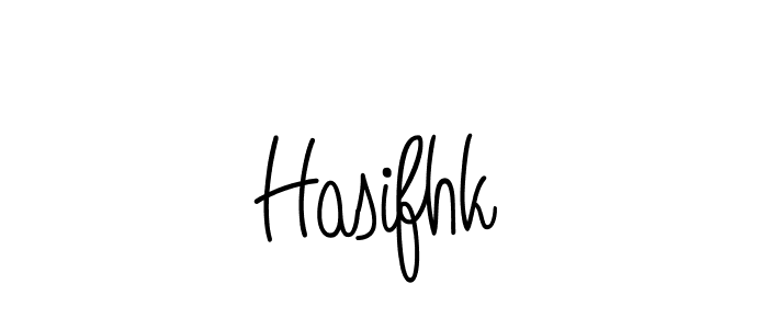 Create a beautiful signature design for name Hasifhk. With this signature (Angelique-Rose-font-FFP) fonts, you can make a handwritten signature for free. Hasifhk signature style 5 images and pictures png