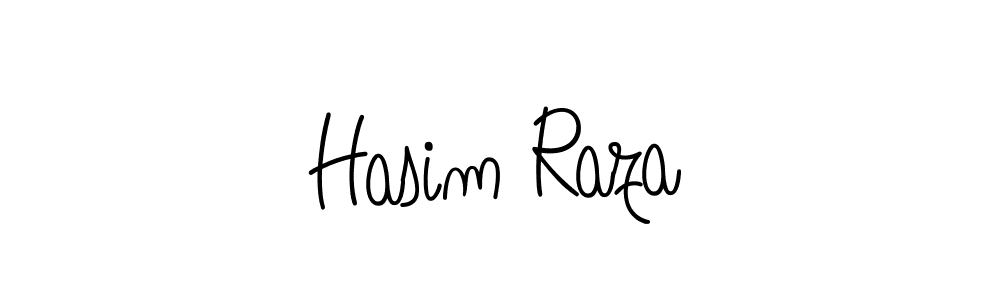 Create a beautiful signature design for name Hasim Raza. With this signature (Angelique-Rose-font-FFP) fonts, you can make a handwritten signature for free. Hasim Raza signature style 5 images and pictures png