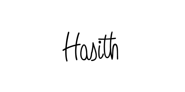 Hasith stylish signature style. Best Handwritten Sign (Angelique-Rose-font-FFP) for my name. Handwritten Signature Collection Ideas for my name Hasith. Hasith signature style 5 images and pictures png