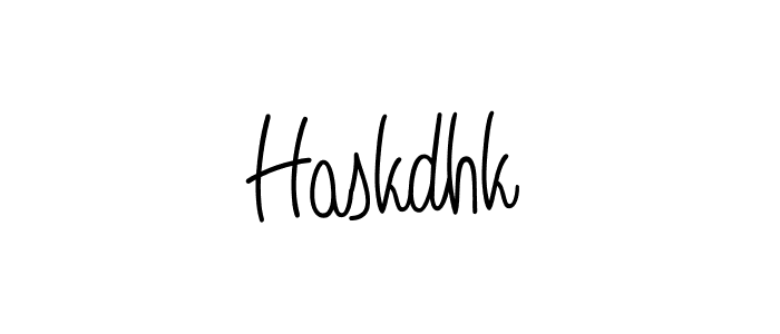 How to Draw Haskdhk signature style? Angelique-Rose-font-FFP is a latest design signature styles for name Haskdhk. Haskdhk signature style 5 images and pictures png