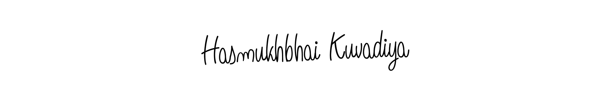 How to Draw Hasmukhbhai Kuvadiya signature style? Angelique-Rose-font-FFP is a latest design signature styles for name Hasmukhbhai Kuvadiya. Hasmukhbhai Kuvadiya signature style 5 images and pictures png