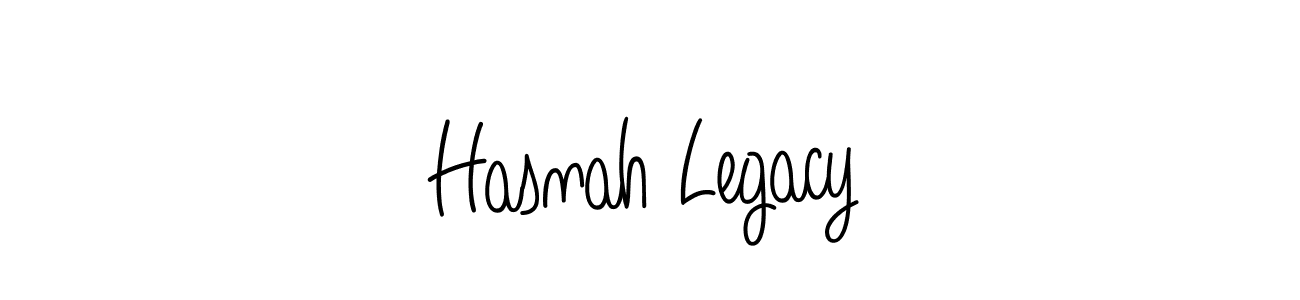 Angelique-Rose-font-FFP is a professional signature style that is perfect for those who want to add a touch of class to their signature. It is also a great choice for those who want to make their signature more unique. Get Hasnah Legacy name to fancy signature for free. Hasnah Legacy signature style 5 images and pictures png