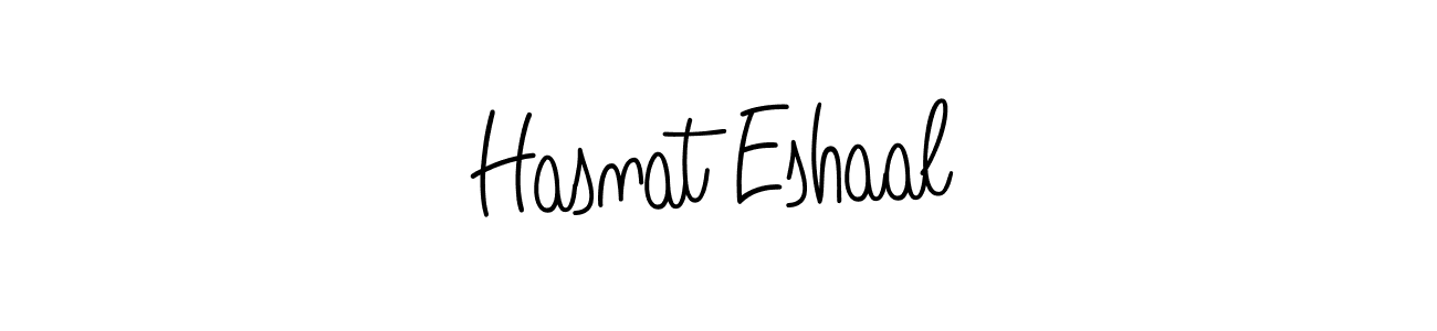 You can use this online signature creator to create a handwritten signature for the name Hasnat Eshaal. This is the best online autograph maker. Hasnat Eshaal signature style 5 images and pictures png