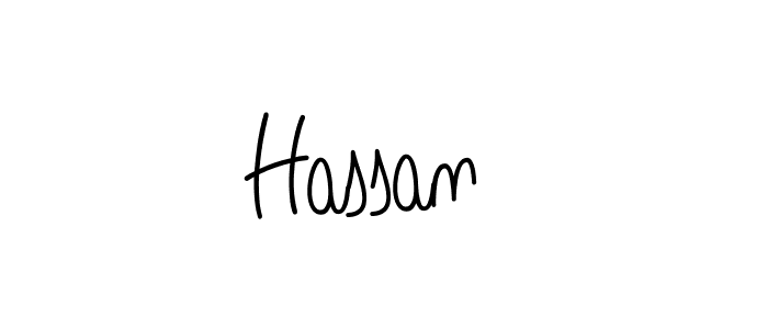 Also we have Hassan  name is the best signature style. Create professional handwritten signature collection using Angelique-Rose-font-FFP autograph style. Hassan  signature style 5 images and pictures png