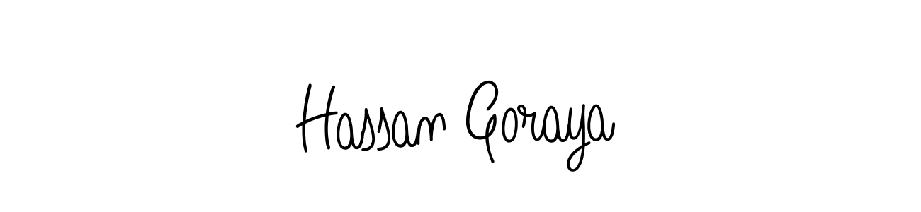 Similarly Angelique-Rose-font-FFP is the best handwritten signature design. Signature creator online .You can use it as an online autograph creator for name Hassan Goraya. Hassan Goraya signature style 5 images and pictures png