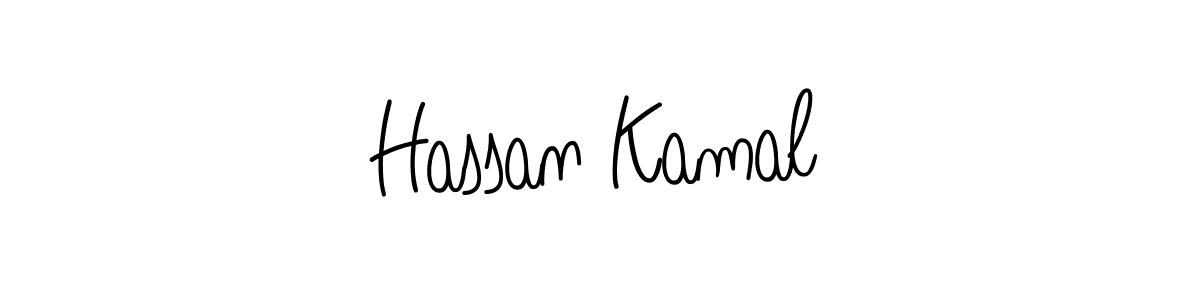 Best and Professional Signature Style for Hassan Kamal. Angelique-Rose-font-FFP Best Signature Style Collection. Hassan Kamal signature style 5 images and pictures png