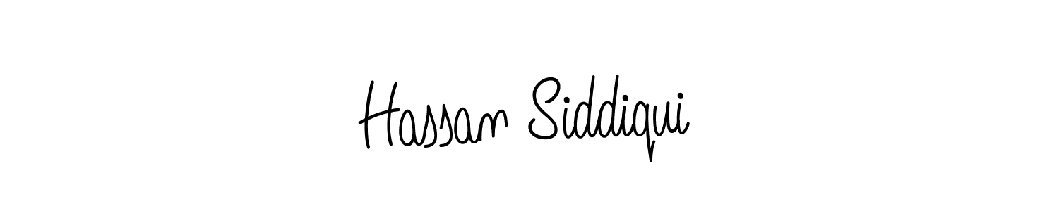 Hassan Siddiqui stylish signature style. Best Handwritten Sign (Angelique-Rose-font-FFP) for my name. Handwritten Signature Collection Ideas for my name Hassan Siddiqui. Hassan Siddiqui signature style 5 images and pictures png