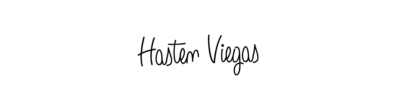 Make a beautiful signature design for name Hasten Viegas. Use this online signature maker to create a handwritten signature for free. Hasten Viegas signature style 5 images and pictures png