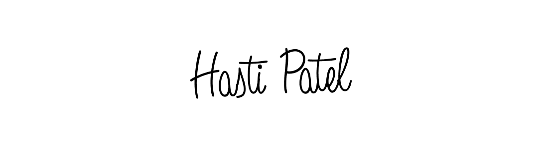 How to Draw Hasti Patel signature style? Angelique-Rose-font-FFP is a latest design signature styles for name Hasti Patel. Hasti Patel signature style 5 images and pictures png