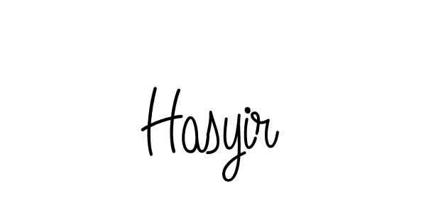 Here are the top 10 professional signature styles for the name Hasyir. These are the best autograph styles you can use for your name. Hasyir signature style 5 images and pictures png