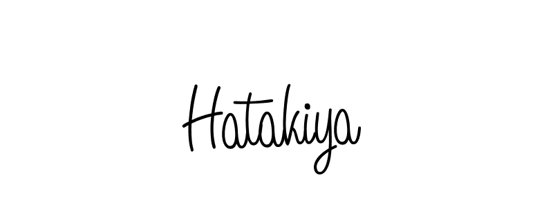 Also we have Hatakiya name is the best signature style. Create professional handwritten signature collection using Angelique-Rose-font-FFP autograph style. Hatakiya signature style 5 images and pictures png