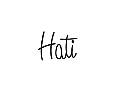 Also we have Hati name is the best signature style. Create professional handwritten signature collection using Angelique-Rose-font-FFP autograph style. Hati signature style 5 images and pictures png