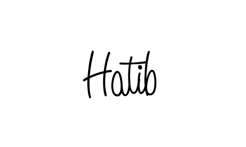 Here are the top 10 professional signature styles for the name Hatib. These are the best autograph styles you can use for your name. Hatib signature style 5 images and pictures png