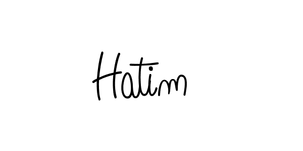 Make a beautiful signature design for name Hatim . Use this online signature maker to create a handwritten signature for free. Hatim  signature style 5 images and pictures png