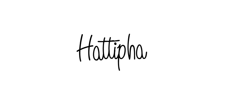 Create a beautiful signature design for name Hattipha. With this signature (Angelique-Rose-font-FFP) fonts, you can make a handwritten signature for free. Hattipha signature style 5 images and pictures png