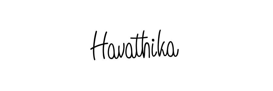 Create a beautiful signature design for name Havathika. With this signature (Angelique-Rose-font-FFP) fonts, you can make a handwritten signature for free. Havathika signature style 5 images and pictures png