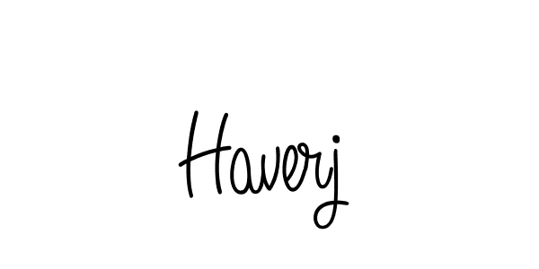 Make a beautiful signature design for name Haverj. Use this online signature maker to create a handwritten signature for free. Haverj signature style 5 images and pictures png