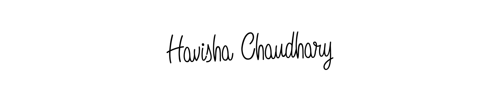 Similarly Angelique-Rose-font-FFP is the best handwritten signature design. Signature creator online .You can use it as an online autograph creator for name Havisha Chaudhary. Havisha Chaudhary signature style 5 images and pictures png