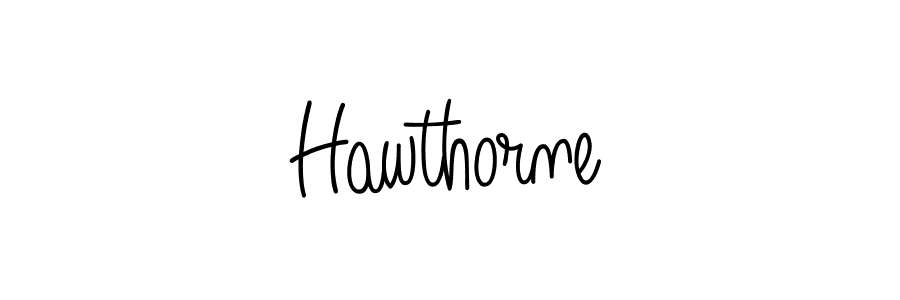 The best way (Angelique-Rose-font-FFP) to make a short signature is to pick only two or three words in your name. The name Hawthorne include a total of six letters. For converting this name. Hawthorne signature style 5 images and pictures png